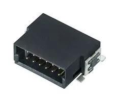 CONN, HEADER, R/A, 12POS, 2ROW, 1.27MM M55-7101242R