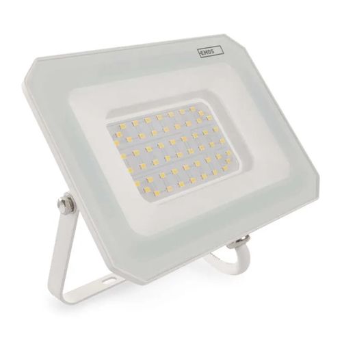 LED floodlight SIMPO 50W, white, IP65, 5000 lm, neutral white, EMOS ZS2243W 8592920138120