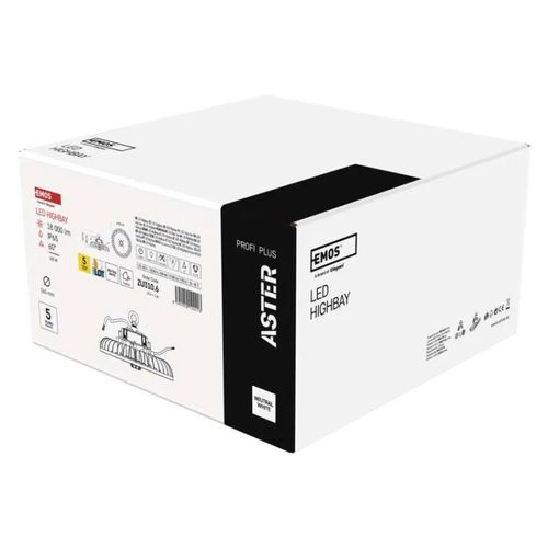 LED Industrial High Bay Light ASTER 100W, 60°, EMOS ZU310.6 8592920124413