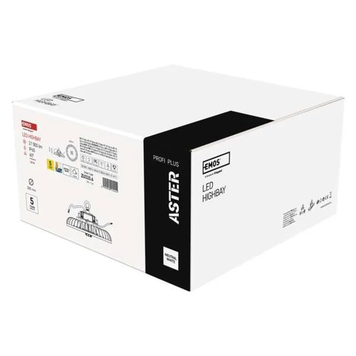 LED Industrial High Bay Light ASTER 150W, 60°, EMOS ZU315.6 8592920124444