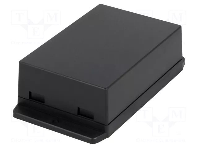 Enclosure: multipurpose; X: 70.6mm; Y: 105mm; Z: 35.5mm; ABS; black GAINTA NUB1057035BK