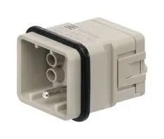 HEAVY DUTY INSERT, PLUG, 7+PE, 26-14AWG HDC HQ 7 MC