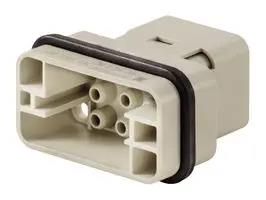 HEAVY DUTY INSERT, PLUG, 8+PE, 20-12AWG HDC HQ 8 MC