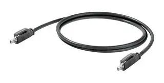 ETHERNET CABLE, SPE JACK-JACK, 3M, BLACK 2725850030.