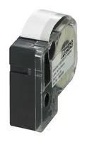 LABEL PRINTER TAPE, BLACK ON WHITE, 8M 0803939