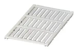 TERMINAL BLOCK MARKER, PC, WHITE 0801505