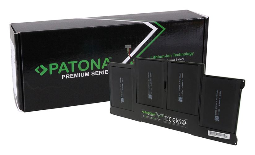 PATONA Premium Battery f. Apple Macbook Air 13" A1369 (EMC 2392) A1377 A1405 A1496, PATONA 2901 4055655236164