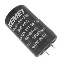 CAP, ALU ELEC, 390UF, 500VDC, SNAP-IN ALA7DA391CF500