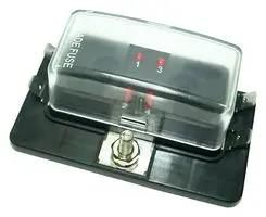 FUSE HOLDER, MINI BLADE, 100A, 32VDC, QC MC002796