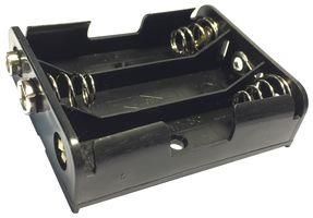 BATTERY HOLDER, AA SIZE, SNAP ON PE000020