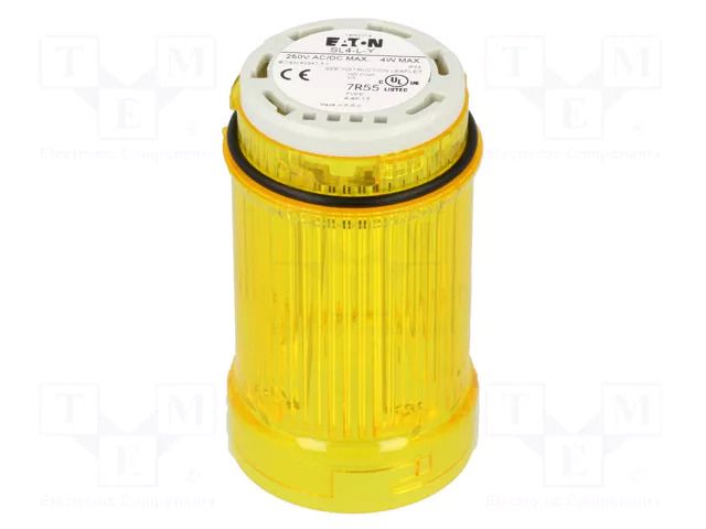 Yellow; bulb BA15D; 0÷250VDC; 0÷250VAC; IP66; SL4; -30÷60°C EATON ELECTRIC SL4-L-Y