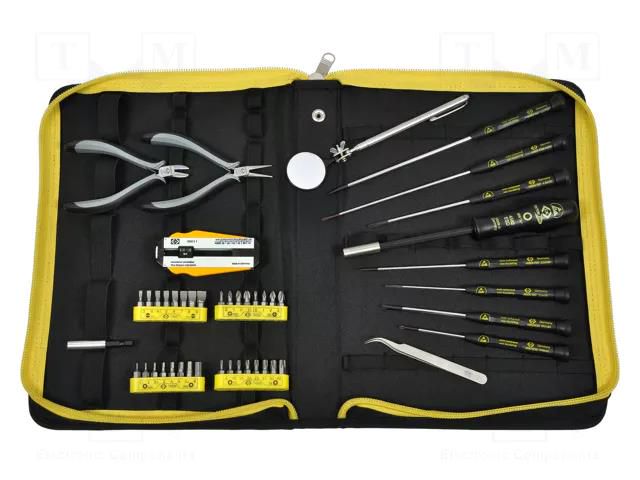 Kit: general purpose; bag; 46pcs. C.K CK-5956
