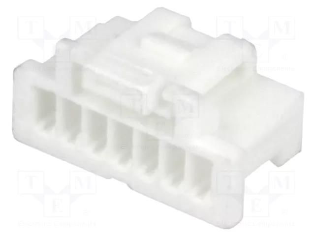 Connector: wire-board; plug; female; Pico-Clasp; 1mm; PIN: 7; 1x7 MOLEX MX-501330-0700