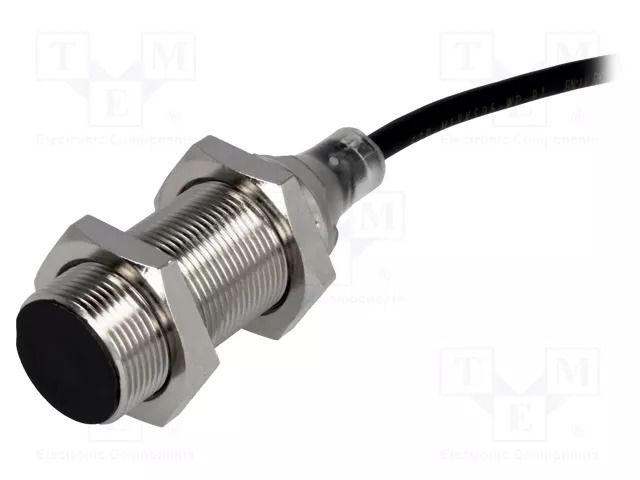 Sensor: inductive; OUT: PNP / NO; 0÷5mm; 10÷30VDC; M18; 2m; IP67 OMRON E2BM18KS05WPB12M