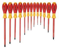 SLOTTED/PHILLIPS SCREWDRIVER SET, 13PC 32094