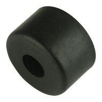 RECESSED BUMPER, RUBBER, ROUND, BLACK 722