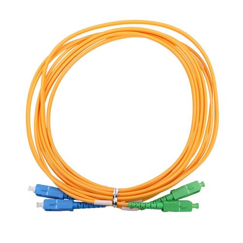 Extralink SC/APC-SC/UPC | Patchcord | Single mode, Duplex, G652D, 3mm, 15m, EXTRALINK EX.14855 5903148914855