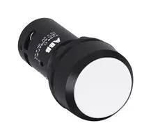COMPACT P/BTN WHITEMOME FLUSH BLK BEZEL 1SFA619100R1015