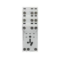 RELAY SOCKET, 7A, 250V, DIN RAIL 1SVR405651R2100