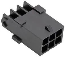 CONNECTOR HOUSING, PLUG, 8POS 203632-0801