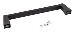 HANDLE, ALUM/NYLON, BLACK, ENCLOSURE 1427LBB