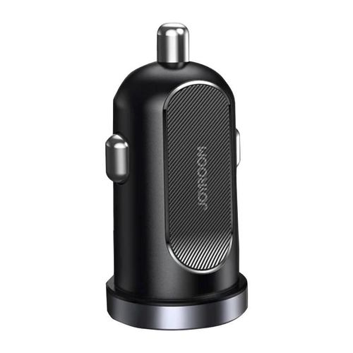 Car charger Joyroom C-A08, 1x USB QC3.0, 1x USB-C PD 30W (black), Joyroom C-A08