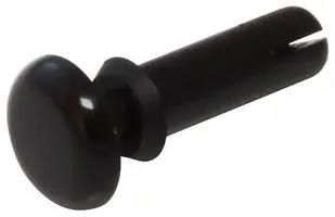 SNAP RIVET, NYLON 6, 2.2MM, BLACK, PK100 SR 2056B