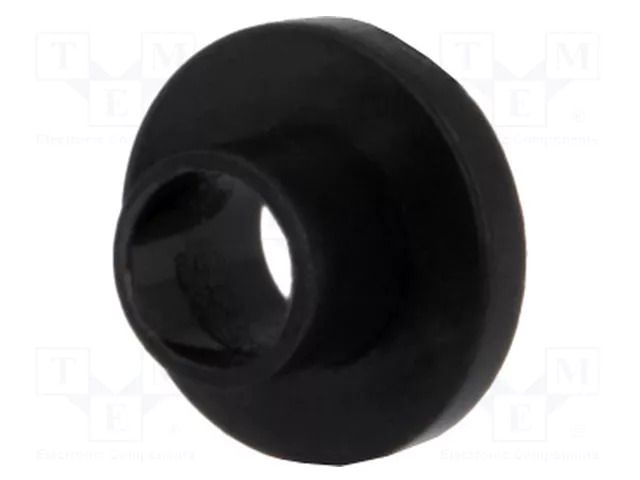 Insulating sleeve; Øint: 3.1mm; UL94V-0; thermoplastic; H: 3.5mm FISCHER ELEKTRONIK IB-11