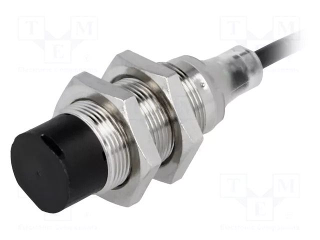Sensor: inductive; OUT: NPN / NO; 0÷10mm; 10÷30VDC; M18; 2m; IP67 OMRON E2BM18KN10WPC12M
