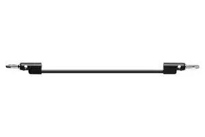 STACK-UP BANANA PLUG-PLUG, 15A, 60V, BLK B-48-0