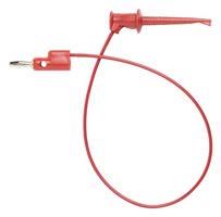 HOOK CLIP-STACKABLE BANANA PLUG, RED 3782-24-2