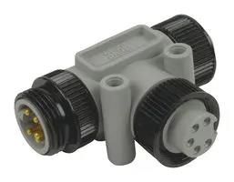 SENSOR SPLITTER, T-STYLE, TPE, GREY 130035-0057