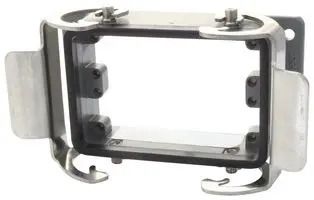 HEAVY DUTY BASE, 32A, 2 LEVER, BULKHEAD 93601-4112