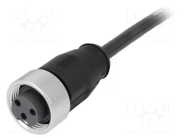 Connector: 7/8"; plug; 5m; female; PIN: 3; straight; with lead HARTING 21349700394050