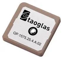 PATCH ANTENNA, 1.575GHZ, 1.55DBI GP.1575.25.4.A.02
