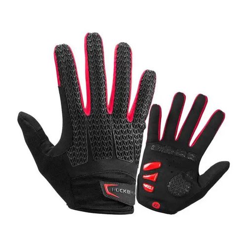 Rockbros cycling gloves size: L S169-1BR (black-red), Rockbros S169-1BR-L