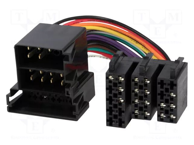 ISO socket 36pin,ISO plug 26pin; Opel 4CARMEDIA ZRS-ISO26/36