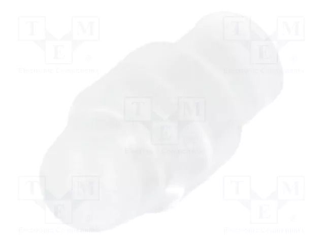 Fiber for LED; Ø2.8mm; L: 5mm; round; Front: convex; straight MENTOR MR-1265.1001