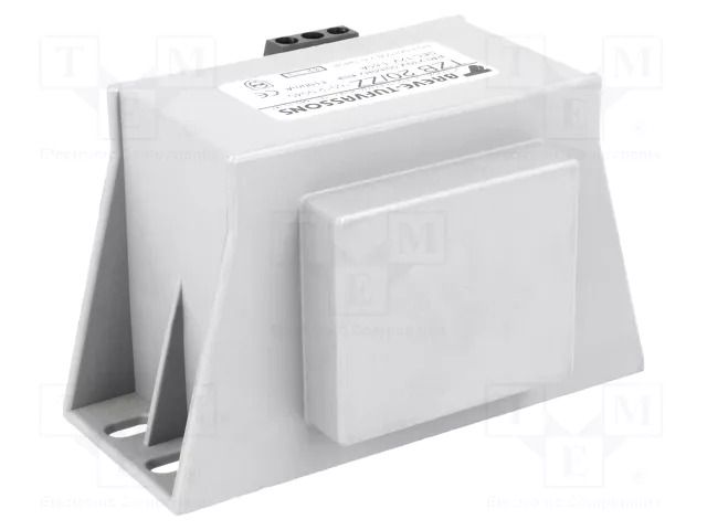 Transformer: encapsulated; 20VA; 230VAC; 24V; screw type; IP00 BREVE TUFVASSONS TZB20/ZZ230/24V