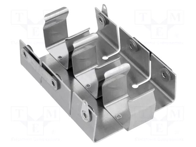 Holder; C,R14; Batt.no: 3; screw; solder lugs; aluminium KEYSTONE KEYS150
