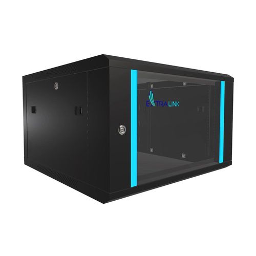 Extralink 6U 600x600 Black | Rackmount cabinet | wall mounted, EXTRALINK EX.7232 5902560367232