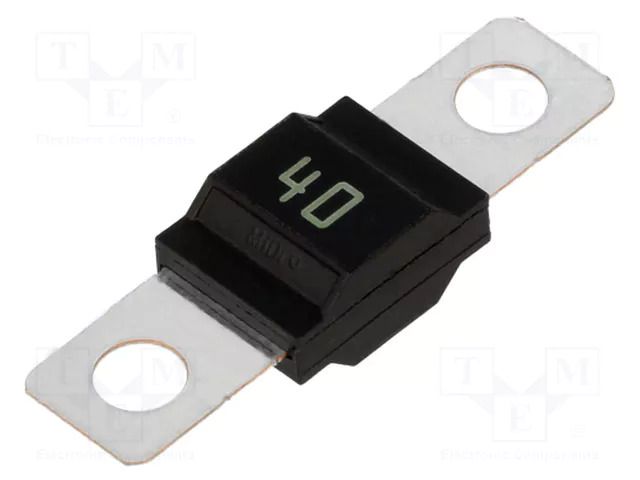Fuse: fuse; 40A; 32VDC; automotive; 41mm; M5 screw; MIDI; copper LITTELFUSE 0498040.H