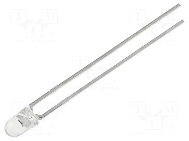 Phototransistor; THT; 3mm; λp max: 940nm; 30V; 30° KINGBRIGHT ELECTRONIC L-93DP3C