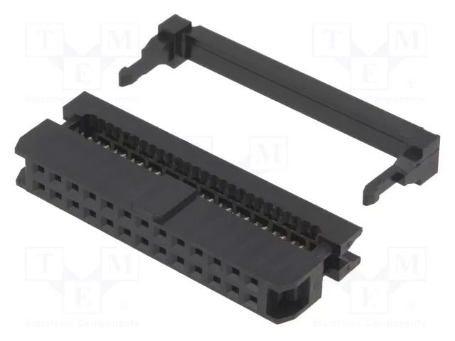 Connector: IDC; plug; female; PIN: 26; IDC; for ribbon cable; 2mm CONNFLY DS1017-26MA2