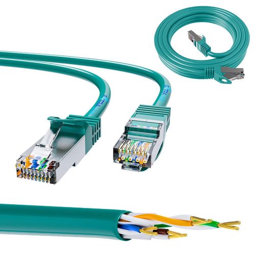 Extralink Kat.6 FTP 0.5m | LAN Patchcord | Copper twisted pair, 1Gbps, EXTRALINK EX.7706 5902560367706