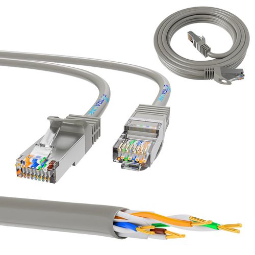 Extralink Kat.5e UTP 0.5m | LAN Patchcord | Copper twisted pair, EXTRALINK EX.7645 5902560367645