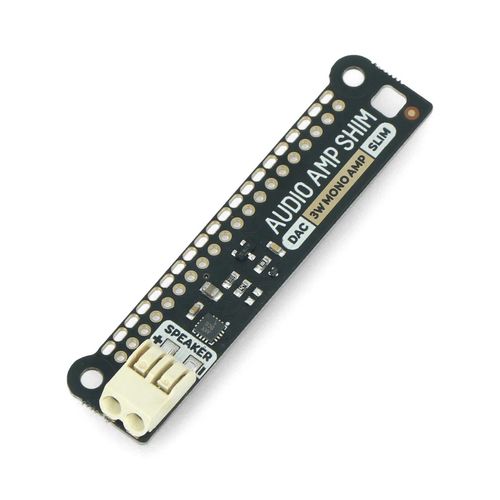 Audio Amp SHIM - 3W Mono Amplifier for Raspberry Pi - Pimoroni PIM541 PIM-19067 769894017067