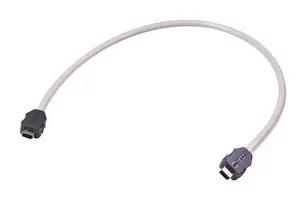 CABLE ASSY, IX 10P PLUG-PLUG, 19.7", GRY 33481111A20005