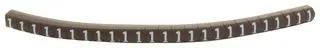 CABLE MARKER, PRE PRINTED, PVC, BROWN 901-11001