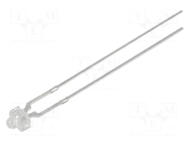LED; violet; 1.8mm; 90÷120mcd; 30°; Front: convex; 2.9÷3.6VDC OPTOSUPPLY OSV5YL7331A